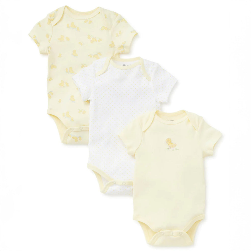 Little Me | 3-Pack Bodysuits | Little Ducks - Clothing - Johnson and Co. General Store