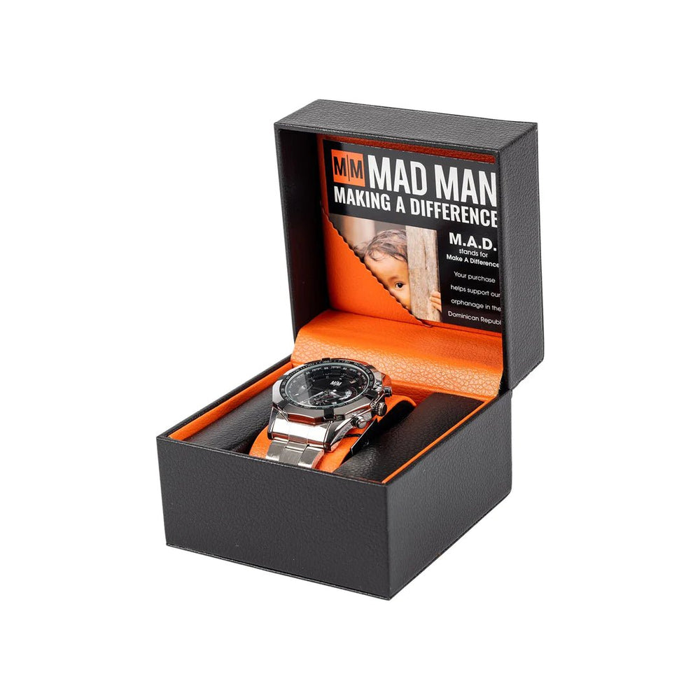 Mad Man - Metal Links Watch - Johnson and Co. General Store