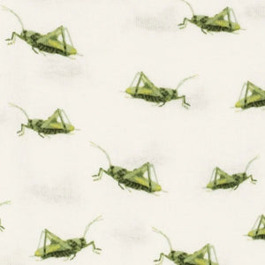 MILKBARN | Organic Cotton Zipper Footed Romper | Grasshopper - Clothing - Johnson and Co. General Store