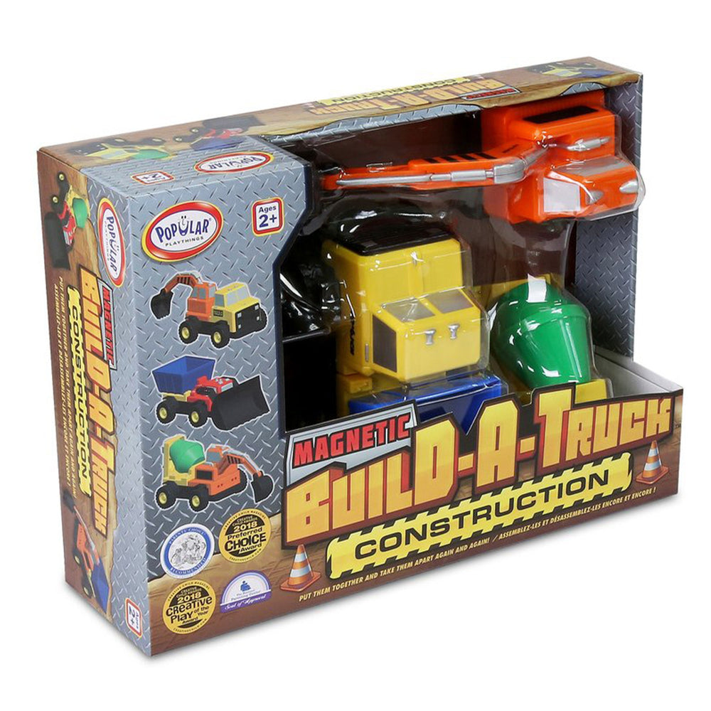 Popular Playthings - Magnetic Build-A-Truck - Construction - Johnson and Co. General Store
