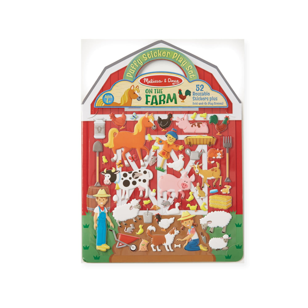 Puffy Stickers - On The Farm - Johnson and Co. General Store