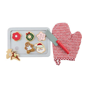 
            
                Load image into Gallery viewer, MUD PIE - CHRISTMAS COOKIE WOOD TOY SET
            
        