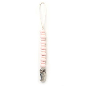 Bella Tunno | Pacifier Clip | Beaded Light Pink - Johnson and Co. General Store