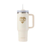 Elevated Faith | 40 OZ. Tumbler | God Is Love - traveler's mug - Johnson and Co. General Store