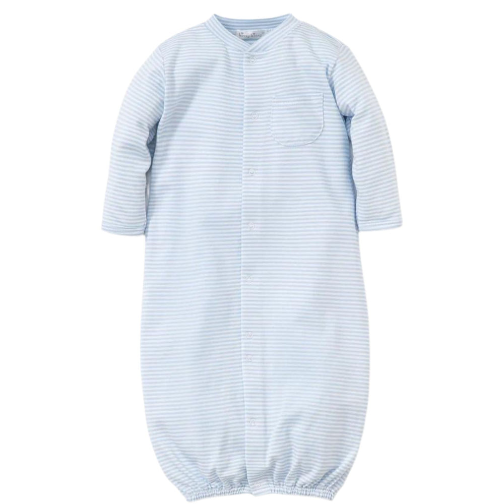 Kissy Kissy | Convertible Gown | Simple Stripe Blue - Johnson and Co. General Store