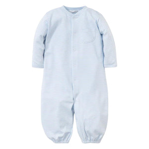 Kissy Kissy | Convertible Gown | Simple Stripe Blue - Johnson and Co. General Store