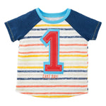 Mud Pie | Birthday | Boys' 1st Birthday Tee "Cake Day" - Birthday Outfit - Johnson and Co. General Store