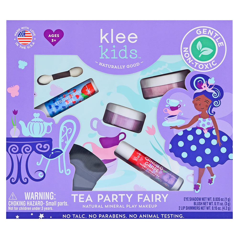 
            
                Load image into Gallery viewer, TEA PARTY FAIRY - NATURAL PLAY MAKEUP SET by Klee Kids
            
        