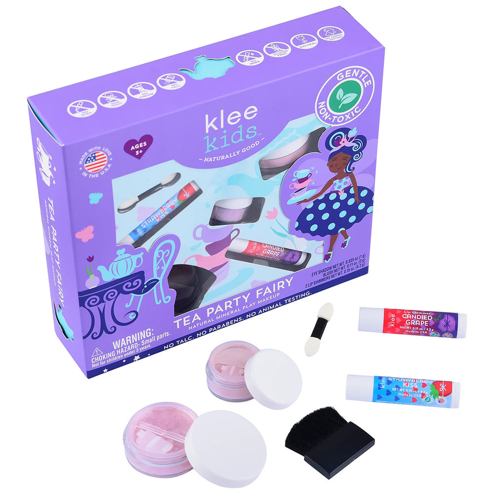 
            
                Load image into Gallery viewer, TEA PARTY FAIRY - NATURAL PLAY MAKEUP SET by Klee Kids
            
        