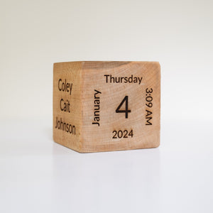 Personalized Baby Block | Customization Included - Johnson and Co. General Store