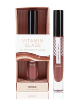 Vitamin Glaze Oil Infused Lip Gloss-Brick