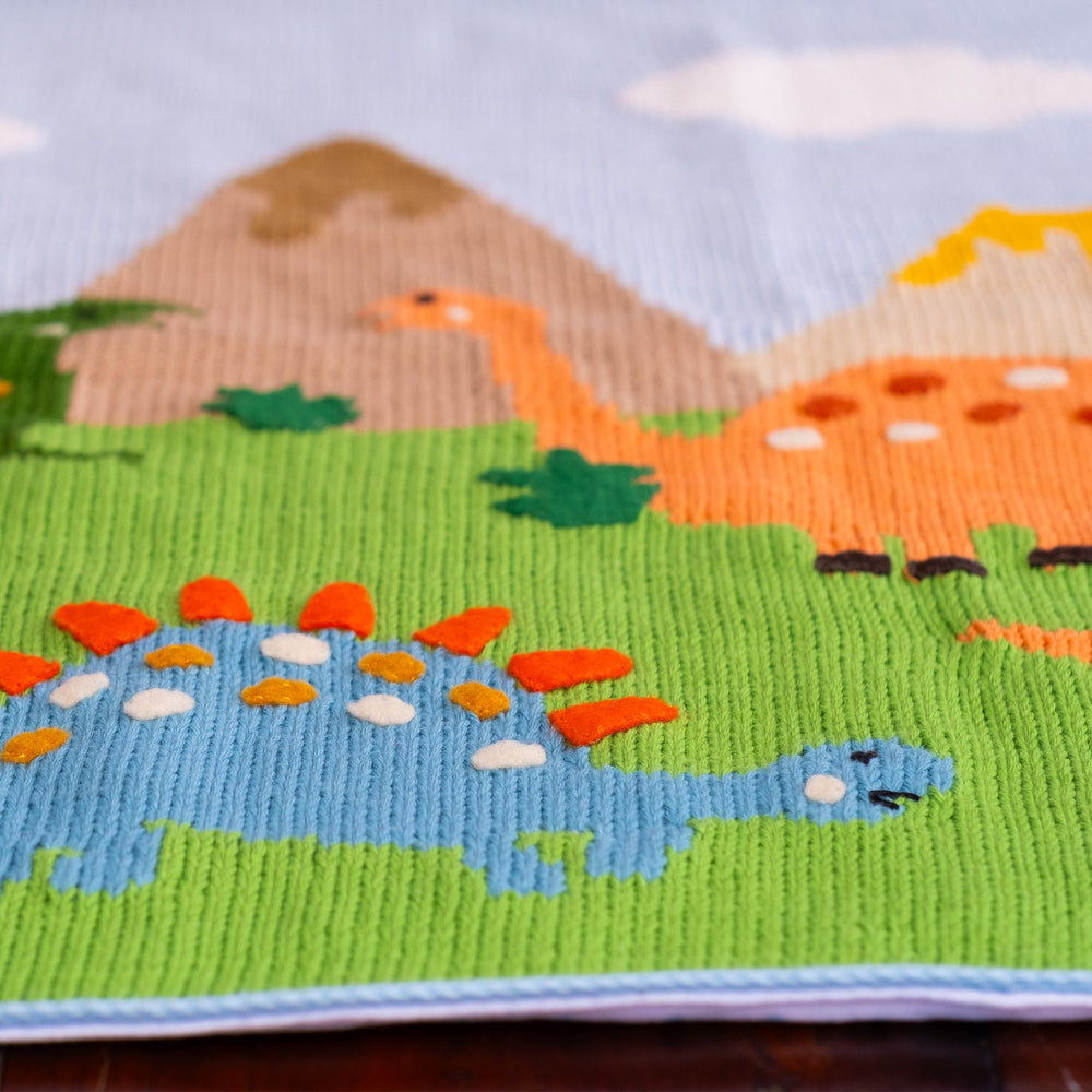 Baby Blanket by ArtWalk - Dino's Land - Johnson and Co. General Store