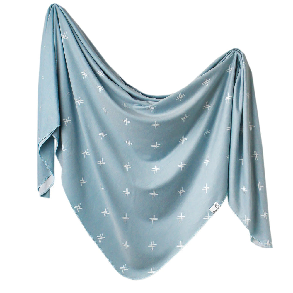Copper Pearl | Knit Swaddle Blanket | Hayden - Johnson and Co. General Store