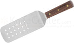 Dexter Perforated Cake Turner Walnut Handle 14" Overall Length Spatula, Made in the USA - Kitchen Utensil - Johnson and Co. General Store