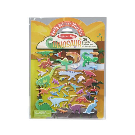 Dinosaur Puffy Stickers - Johnson and Co. General Store