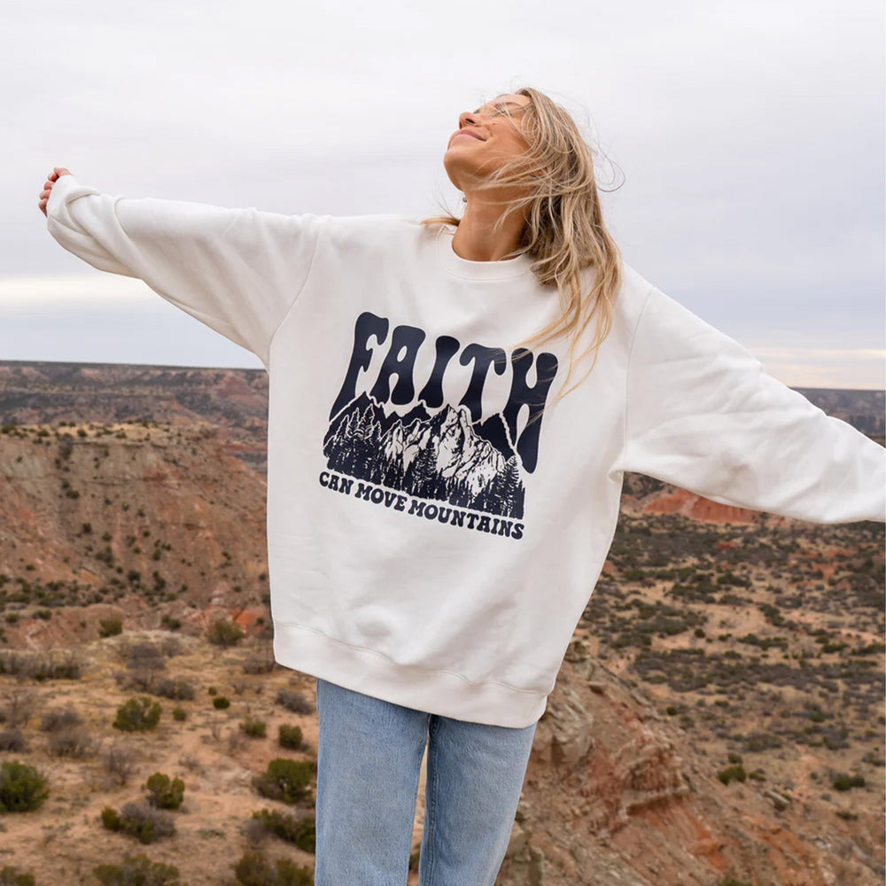 Elevated Faith | Unisex Hoodie | Faith Can Move Mountains - Faith Based Hoodie - Johnson and Co. General Store