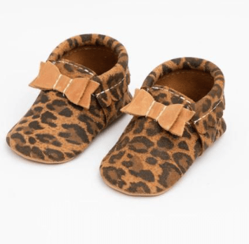 Freshly Picked Leopard Bow Moccasin - Johnson and Co. General Store