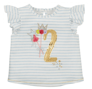 Mud Pie | Birthday | Girl's 2nd Birthday Shirt - Johnson and Co. General Store