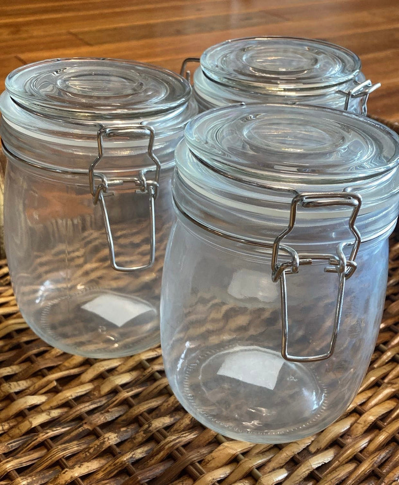 Glass Jar with Clamp Lid - Johnson and Co. General Store
