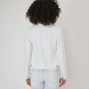 KanCan Denim Jacket | White - Johnson and Co. General Store