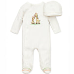 Little Me | Footed One-Piece | Giraffe - Clothing - Johnson and Co. General Store