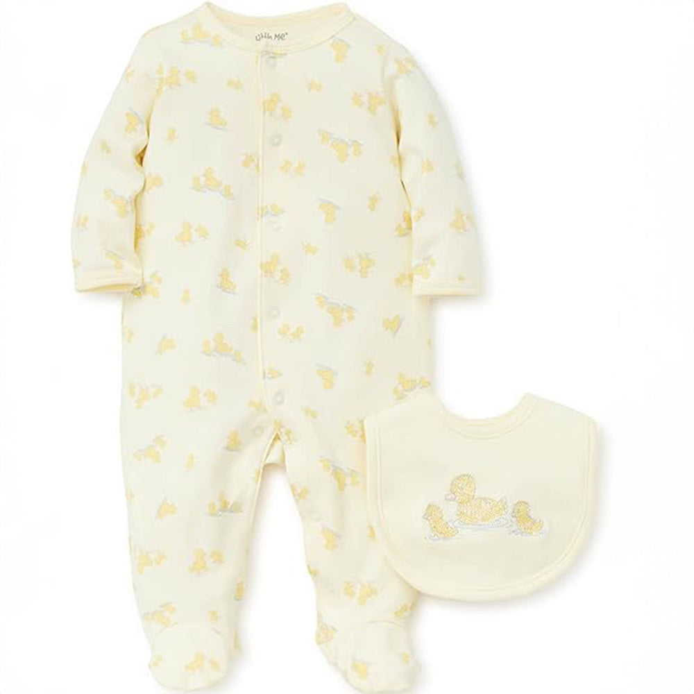 Little Me | Footed One-Piece | Little Ducks - Clothing - Johnson and Co. General Store
