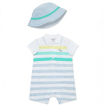 Little Me | Romper & Hat | Golf Day - Clothing - Johnson and Co. General Store