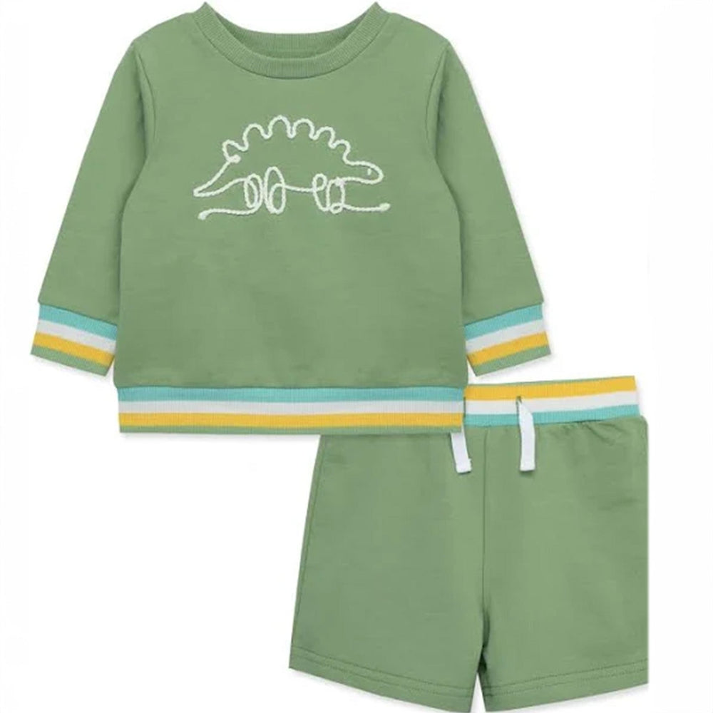 Little Me | Short Set | Dino - Clothing - Johnson and Co. General Store