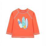 Little Me | Swimwear | Orange Rashguard - Clothing - Johnson and Co. General Store