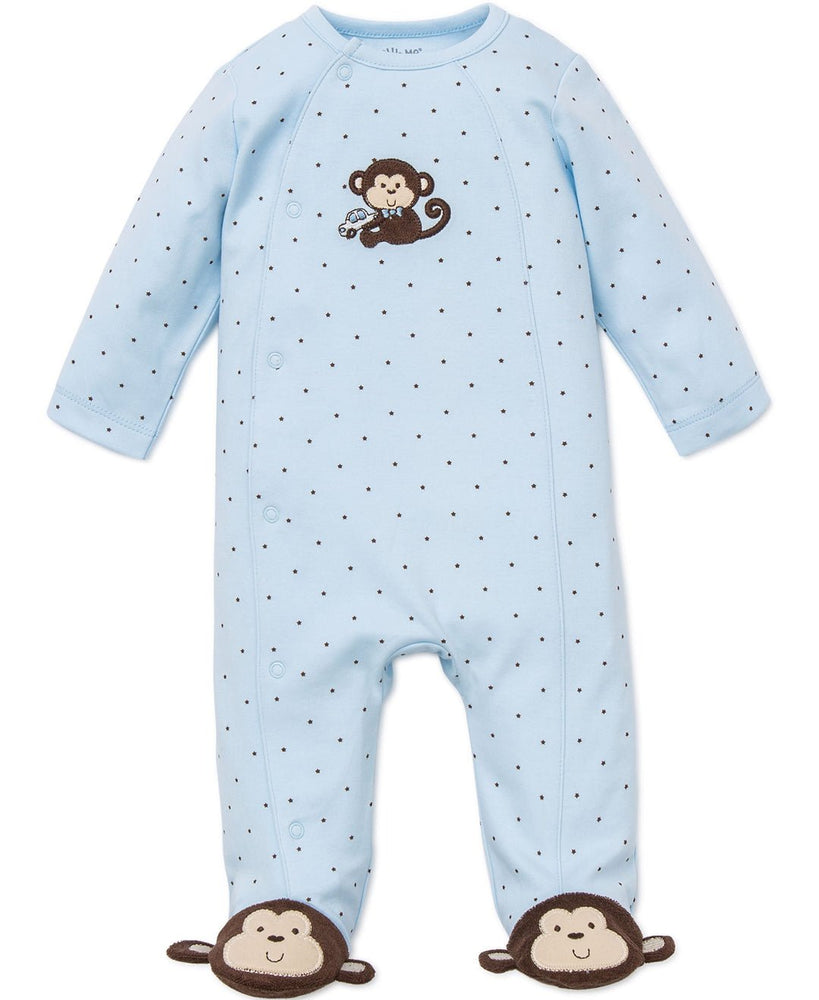 Little Monkey Footed One-Piece - Johnson and Co. General Store