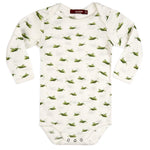 MILKBARN | Organic Cotton Long Sleeve One Piece | Grasshopper - Clothing - Johnson and Co. General Store