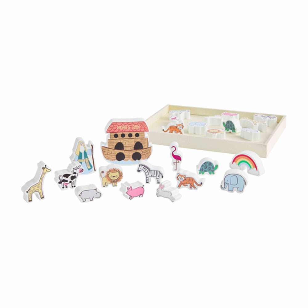Mud Pie - Noah's Ark Toy Set - Johnson and Co. General Store