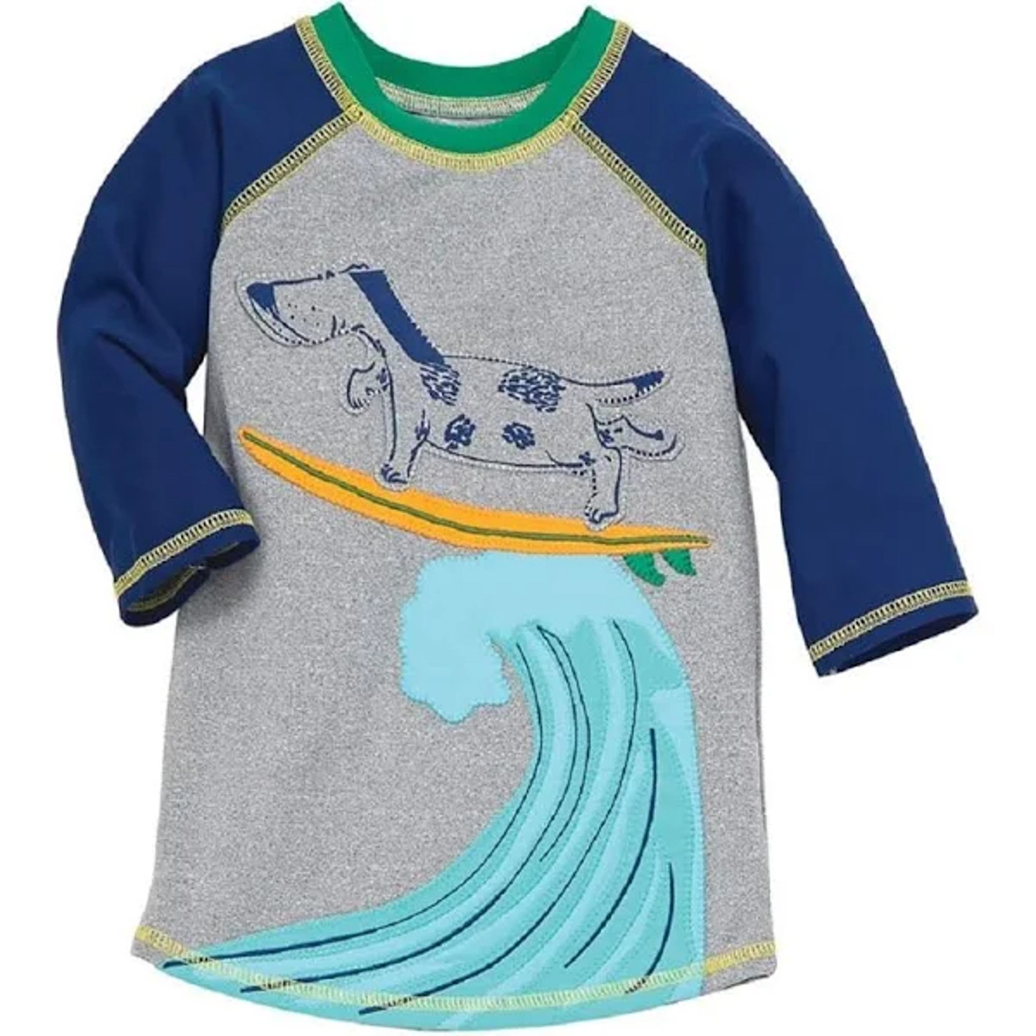 Mud Pie Kids Swim Shirt And Rash Guard Set