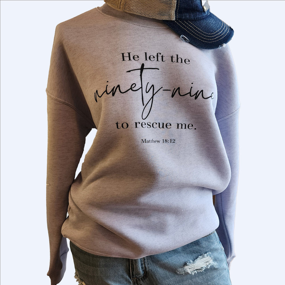 Oat Collective Sweatshirt - "He left the 99" - Johnson and Co. General Store