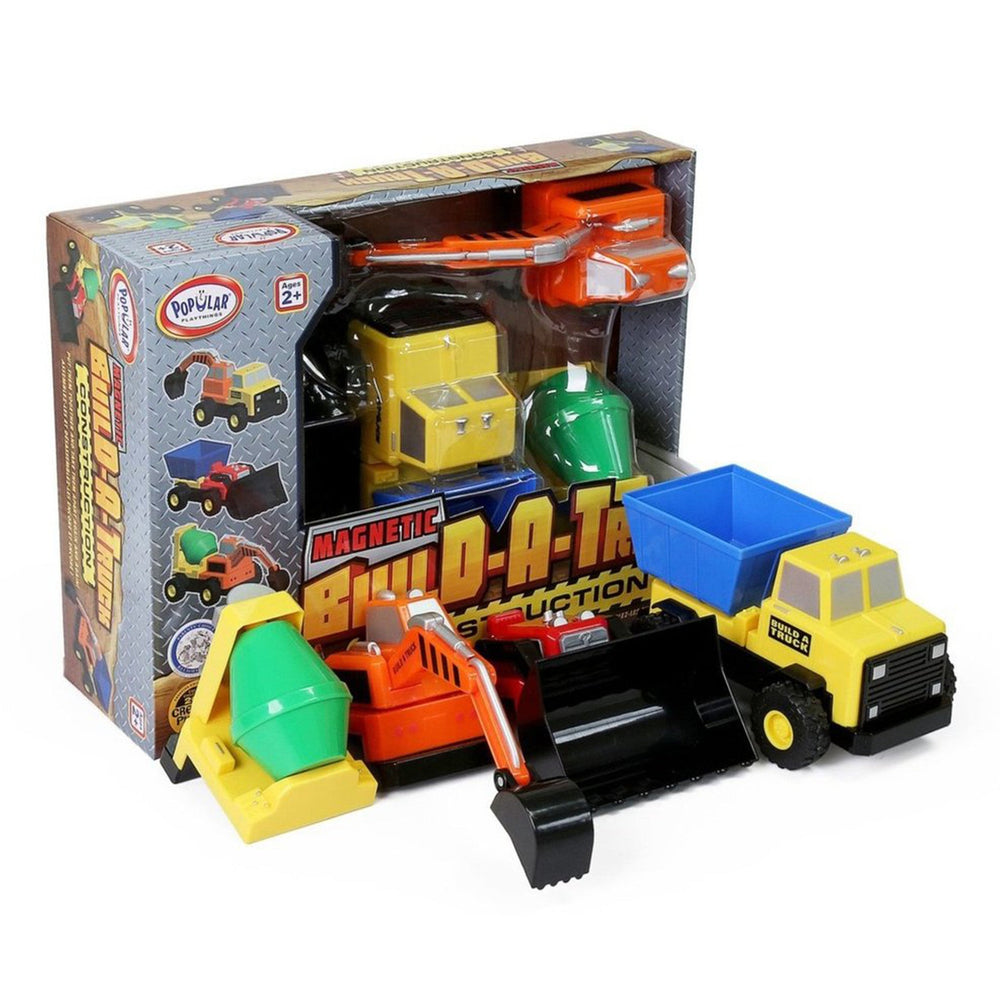 Popular Playthings - Magnetic Build-A-Truck - Construction - Johnson and Co. General Store