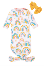Rainbow Gown & Headband Set - Johnson and Co. General Store