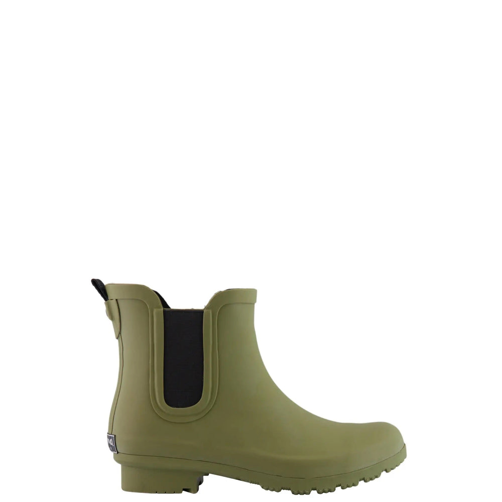 Roma Chelsea Rainboot Matte Olive - Johnson and Co. General Store