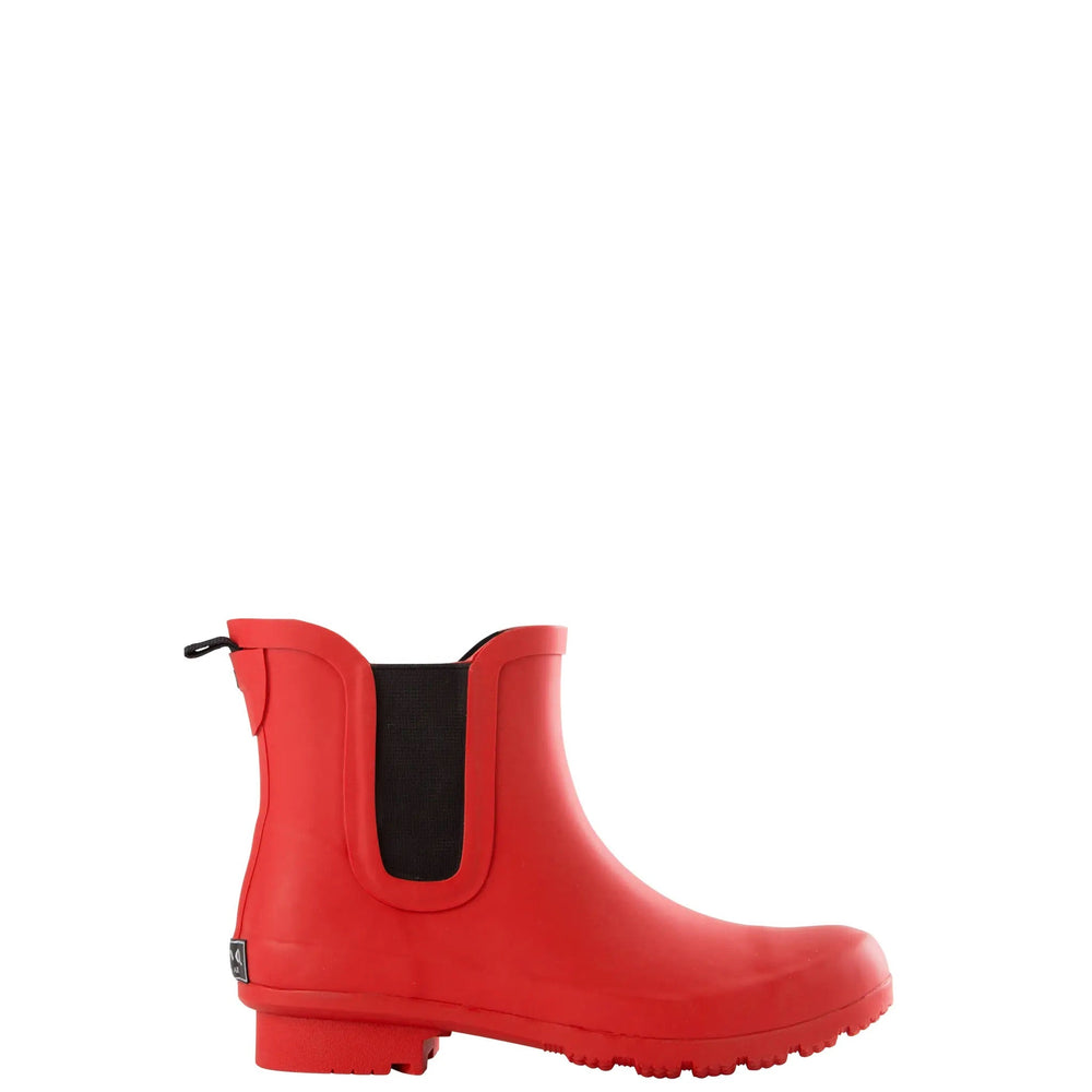 Roma Chelsea Rainboot Matte Red - Johnson and Co. General Store